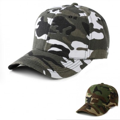 Hot Camo Mesh Baseball Cap  Summer Army Hat Snapback Hip Hop Dad Hat  eb-47267342